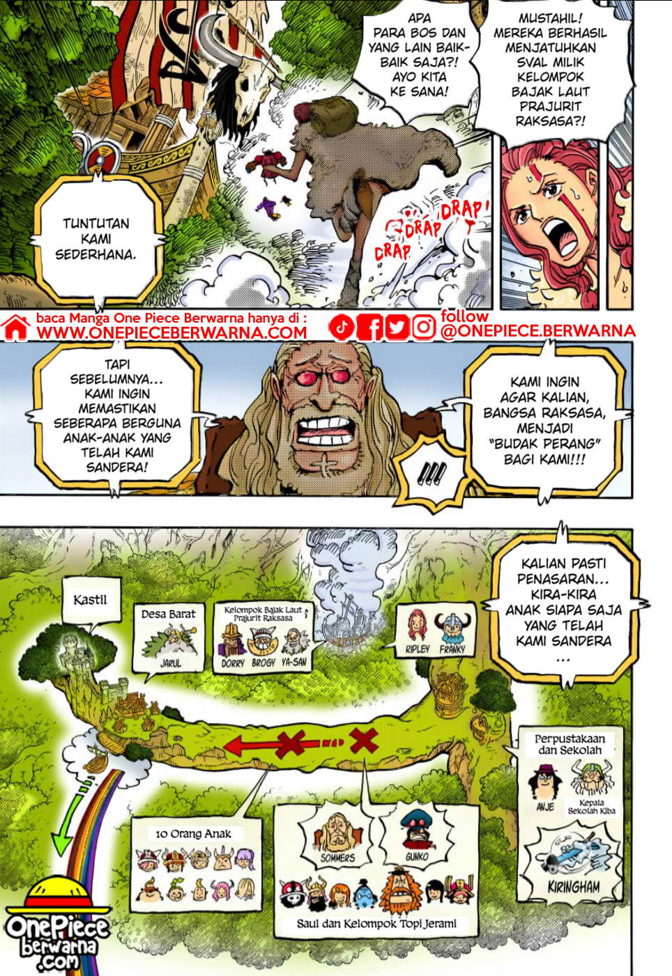 One Piece 1147 indo, One Piece 1148, One Piece Berwarna Chapter 1147 Bahasa indonesia HD
